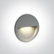 ONE LIGHT 68068/G/W Manolada szary wpust ścienny LED 3000K 3W IP65