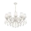 MAYTONI ARM247-10-G Elegant Grace Chandelier White with Gold
