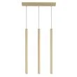SIGMA 33403 SOPEL 3 PROSTY ZŁOTY MAT lampa wisząca
