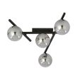 EMIBIG 1104/4 LAMPA SUFITOWA SMART 4 BLACK/GRAFIT