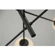 AZZARDO AZ4422 OVIEDO 8 BK/BK DECORATIVE PENDANT BLACK