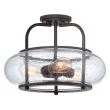 ELSTEAD TRILOGY QZ/TRILOGY/SF/M Semi-Flush