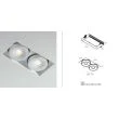 LABRA 4.1819 MULTIVA EVO 115.2 Trimless - wkład edge.LED 12W Switch/DALI