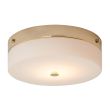 ELSTEAD Tamar TAMAR-F-L-PG 1 Light Large Flush Light - Polished Gold
