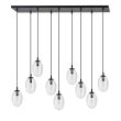 EMIBIG 1265/9 LAMPA SUFITOWA ASTRAL 9 BL TRANSPARENT