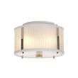 ELSTEAD Corona DL-CORONA-2P-WPN 2 Light Pendant - White Polished Nickel