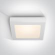 ONE LIGHT 62130AF/W/W Morfi 2 biały plafon LED IP40 3000K 30W