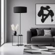 EMIBIG 1655/LP1 ECO LP1 BL BLACK LAMPA PODŁOGOWA