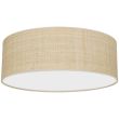 MILAGRO MLP7488 Lampa sufitowa MARSHALL WHITE / RATTAN 3xE27