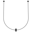 ANTIGO Lampa wisząca no. C - Czarna (860 mm) 5088