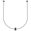 ANTIGO Lampa wisząca no. C - Czarna (860 mm) 5088