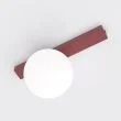 EMIBIG 1713/1 FIT 1 BURGUNDY OPAL Lampa sufitowa