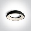 ONE LIGHT 67402/B/W Souvardo czarny plafon LED 3000K 25W IP40