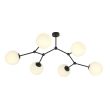 EMIBIG 1133/6 LAMPA SUFITOWA SPACE 6 BLACK/OPAL
