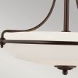 ELSTEAD Griffin QZ-GRIFFIN-SFM-PN 4 Light Semi-Flush Light - Palladian Bronze