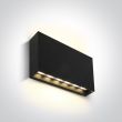 ONE LIGHT 67472/AN/W Almiriki kinkiet antracyt SMD LED 3000K 6W,