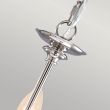 ELSTEAD FINSBURY PARK FP3 POL NICKEL 3Lt Chandelier/Semi-Flush