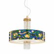 KOLARZ 0345.36.3.AQ.BG.OKPT EMOZIONE lampa wisząca złoto 24K