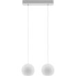 HELLUX 8540255 Lampa wisząca biała Balli Kule 2pł