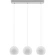 HELLUX 8540355 Lampa wisząca biała Balli Kule 3pł