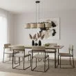 EMIBIG 1654/4 ECO 4 BL RATTAN LAMPA WISZĄCA