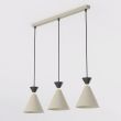 EMIBIG 1741/3 KLEVER 3 MOKKA BLACK Lampa wisząca
