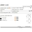 AZZARDO AZ1365 Jerry 1 12V (black)