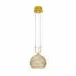 KOLARZ 0392.31+1M.3.AQ.CH LUNA lampa wisząca złoto 24K
