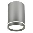 CANDELLUX 2277158 TUBA LAMPA SUFITOWA 1X15W GU10 6,8/10 SREBRNY MATOWY
