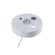 MAYTONI TRA001CW-11W Single phase track system Accessories for tracks Track Lighting Accessory White zawiesie do szyny 1-fazowy