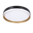 CANDELLUX 13-17727 MANHATTAN LAMPA SUFITOWA PLAFON 24W LED 38 CM KLOSZ BIAŁY