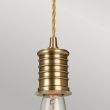ELSTEAD Douille DOUILLE-P-AB 1 Light Pendant - Aged Brass