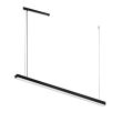 ANTIGO Lampa wisząca Hiate Line - Czarna (1500 mm) 4000K 1854