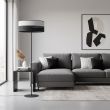 EMIBIG 1652/LP1 KARBON LP1 BL GRAY LAMPA PODŁOGOWA