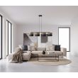EMIBIG 1653/4 KARBON 4 BL BROWN LAMPA WISZĄCA