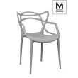 Modesto Design C1034.GREY MODESTO krzesło HILO szare - polipropylen