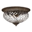 ELSTEAD PLANTATION HK/PLANT/F/L PZ Flush Mount