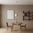 EMIBIG 1757/1 GEO 1 WHITE MOKKA Lampa wisząca