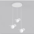 EMIBIG 1759/3 FLORA 3PREM WHITE OPAL Lampa wisząca