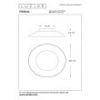 LUCIDE FOSKAL 79177/06/30 LAMPA SUFITOWA - NOWOCZESNA