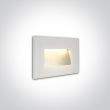 ONE LIGHT 68076/W/W Levidi szklany wpust ścienny SMD LED 3000K 4W IP65 AC LED
