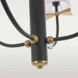 COSMOLIGHT Lampa wisząca BOW P04183BK