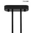 MOOSEE MSE010100347 MOOSEE lampa wisząca ALURE LINE TWIN 120 czarna