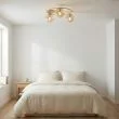 EMIBIG 1634/3 SOPRA 3 MOKKA AMBER LAMPA SUFITOWA