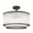 ZUMALINE C0528-05H-P7AC SERGIO LAMPA SUFITOWA CZARNA/BLACK