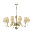 ANTIGO Lampa wisząca Lilosa 10 - Mosiądz polerowany (970 mm) 8683