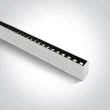 ONE LIGHT 38150B/W/W Syneti biała oprawa z możłiwością montażu podwieszanego lub natynkowego z 48 punktami LED UGR17 3000K 40Wt