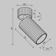 MAYTONI C108CL-01-GU10-W Calipso lampa sufitowa