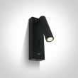 ONE LIGHT 65746A/B/W Kandila USB czarna przyłóżkowa oprawa COB LED 3000K 3W IP20 z USB i przełącznikiem