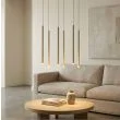 EMIBIG 1646/6 SELTER 6 MOKKA LAMPA WISZĄCA